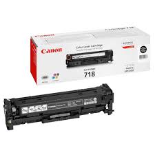Canon 718 Original Toner Cartridges - Black - 718BK