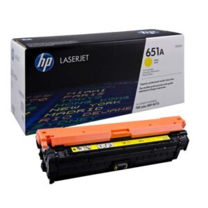 HP 651A Original Toner Cartridge - Yellow - CE342A - HP LaserJet Toner